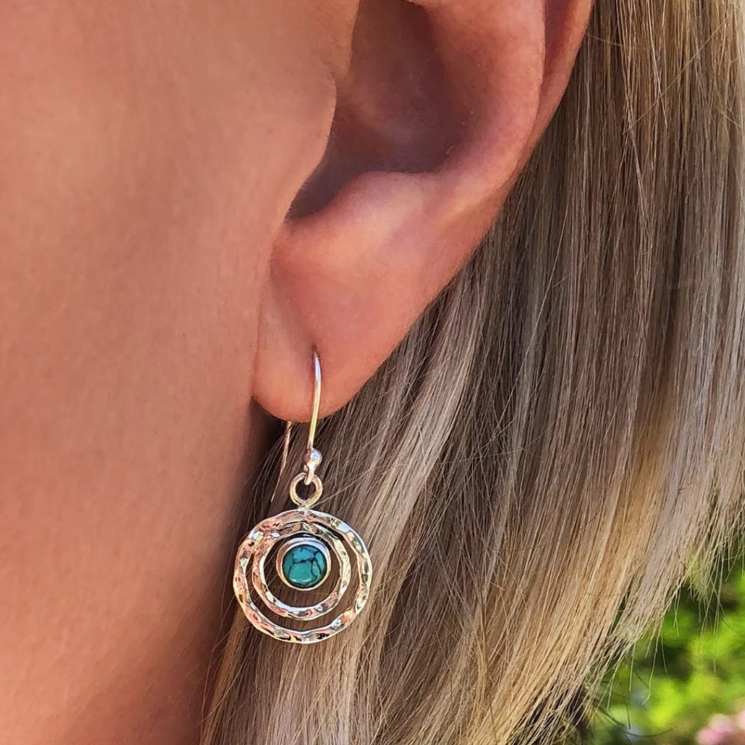 Emma - Boho Saturn Earrings