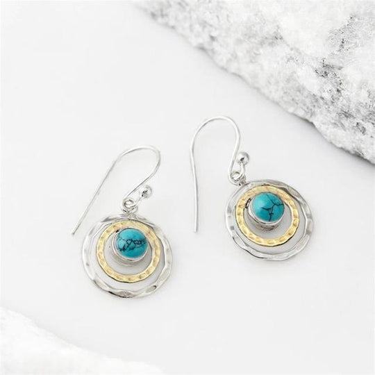 Emma - Boho Saturn Earrings