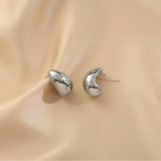 Kim - Glossy Water Droplet Earrings