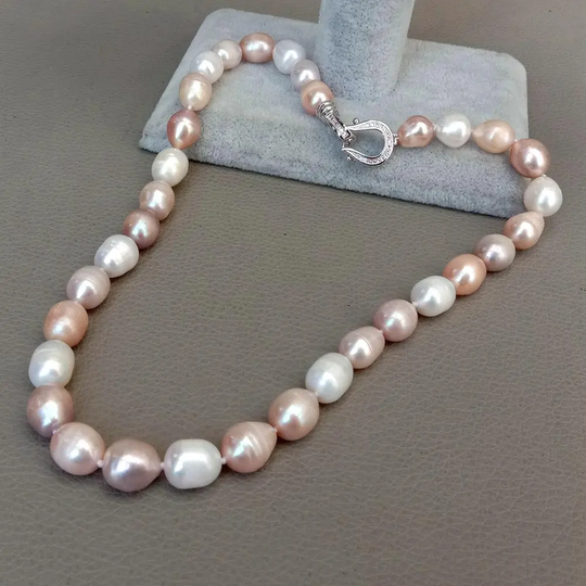 Carla - Coloured Pearl Necklace